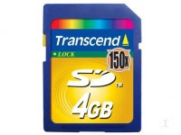 Transcend 150X Secure Digital Card 4GB (TS4GSD150) Transcend 150X Secure Digital Card 4GB (TS4GSD150)